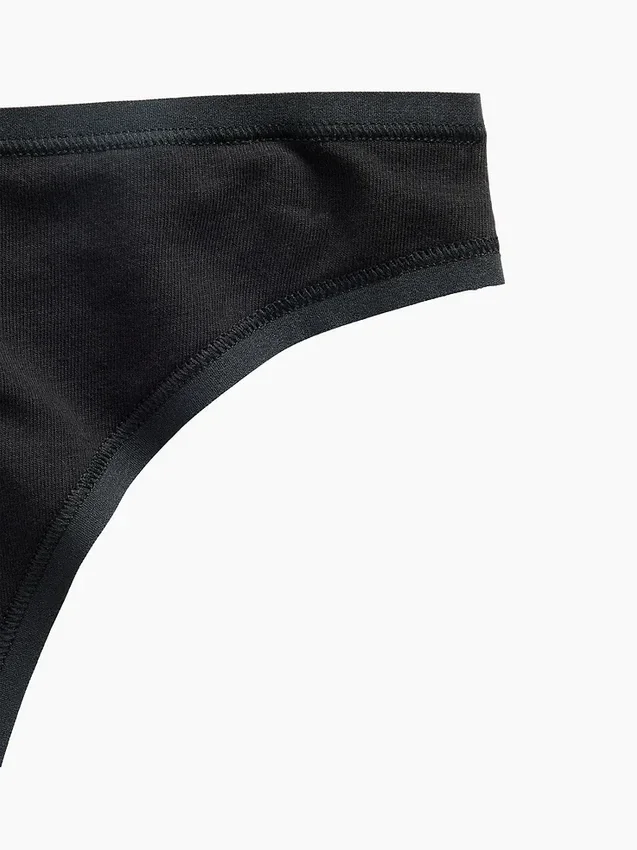 Zachtst biologisch stretchkatoenen string