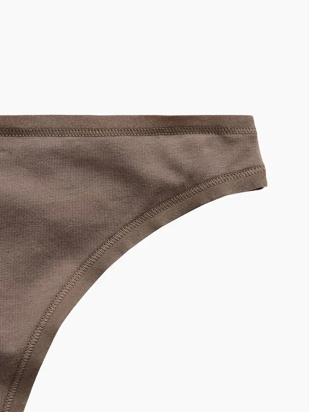Zachtst biologisch stretchkatoenen string
