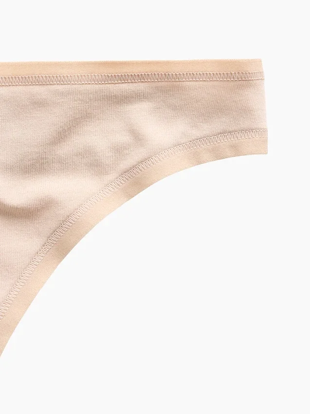 Zachtst biologisch stretchkatoenen string