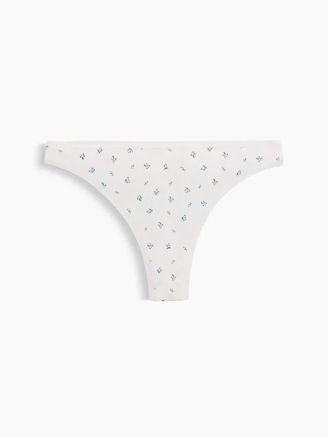 Zachtst biologisch stretchkatoenen string