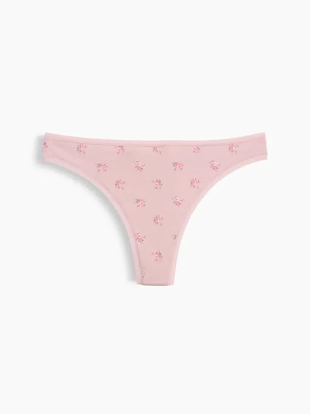 Zachtst biologisch stretchkatoenen string
