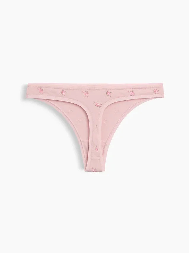 Zachtst biologisch stretchkatoenen string