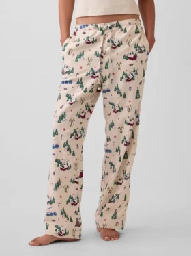 Zachtst mogelijke flanellen pyjamabroek voor volwassenen in de vorm van een broek