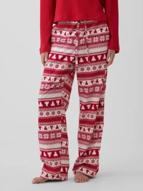 Zachtst mogelijke flanellen pyjamabroek voor volwassenen in de vorm van een broek