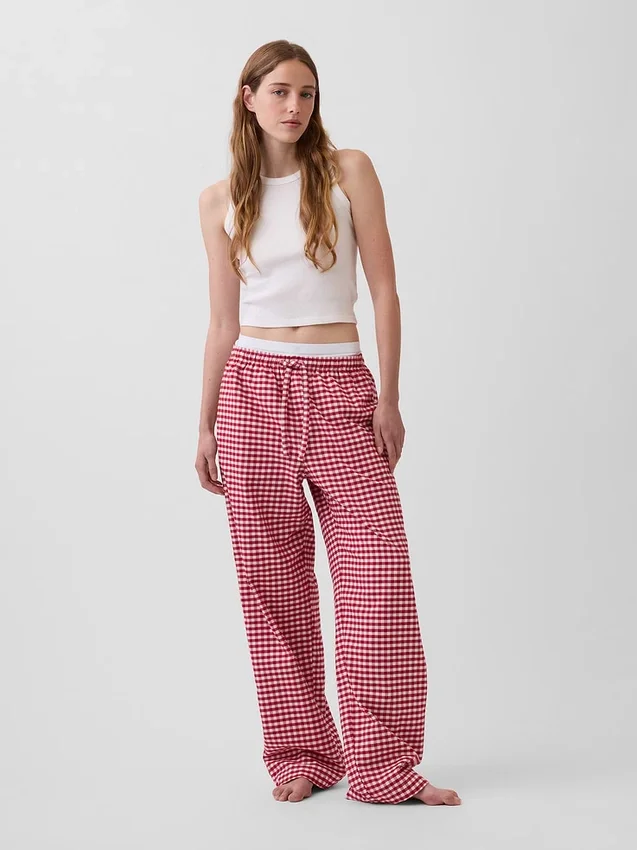 Zachtst mogelijke flanellen pyjamabroek voor volwassenen in de vorm van een broek
