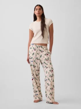 Zachtst mogelijke flanellen pyjamabroek voor volwassenen in de vorm van een broek