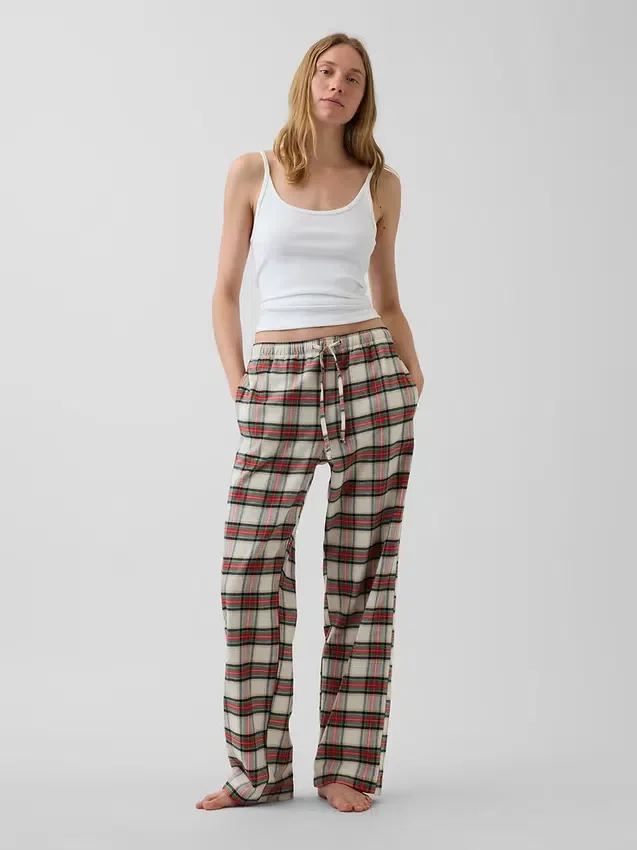 Zachtst mogelijke flanellen pyjamabroek voor volwassenen in de vorm van een broek