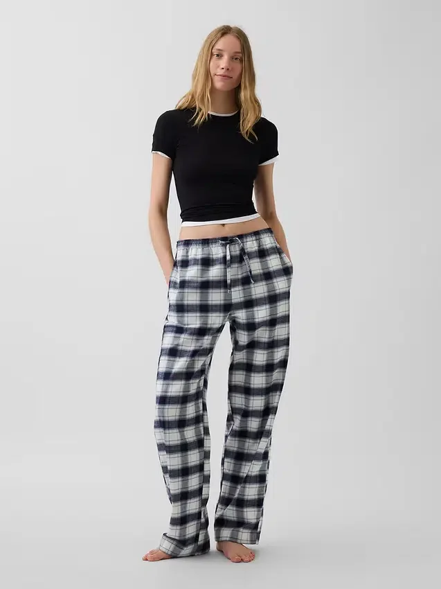 Zachtst mogelijke flanellen pyjamabroek voor volwassenen in de vorm van een broek