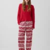 Zachtst mogelijke flanellen pyjamabroek voor volwassenen in de vorm van een broek