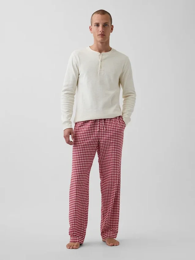 Zachtst mogelijke flanellen pyjamabroek voor volwassenen in de vorm van een broek