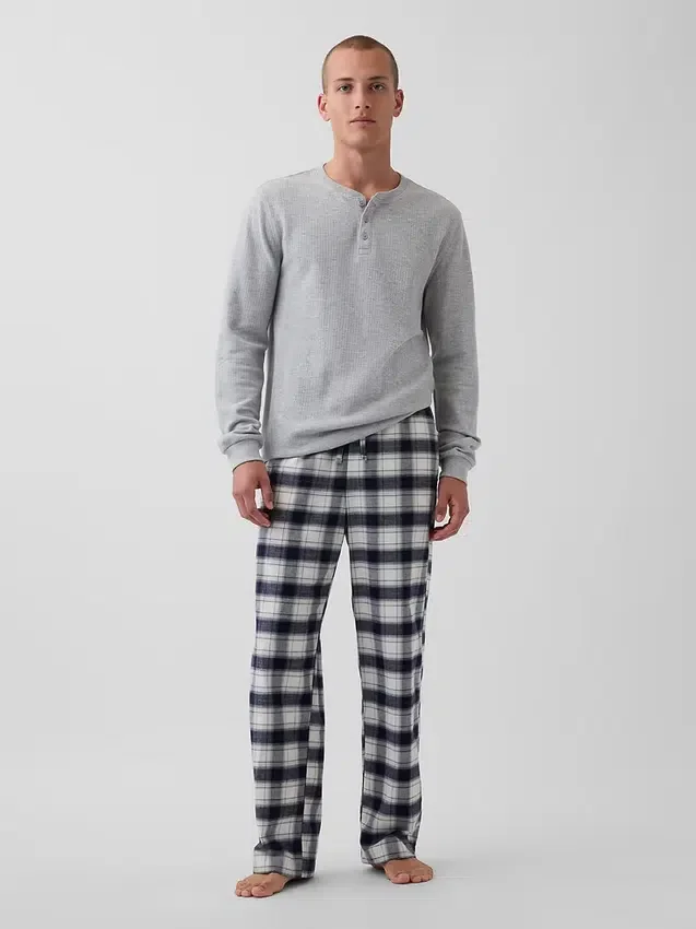 Zachtst mogelijke flanellen pyjamabroek voor volwassenen in de vorm van een broek