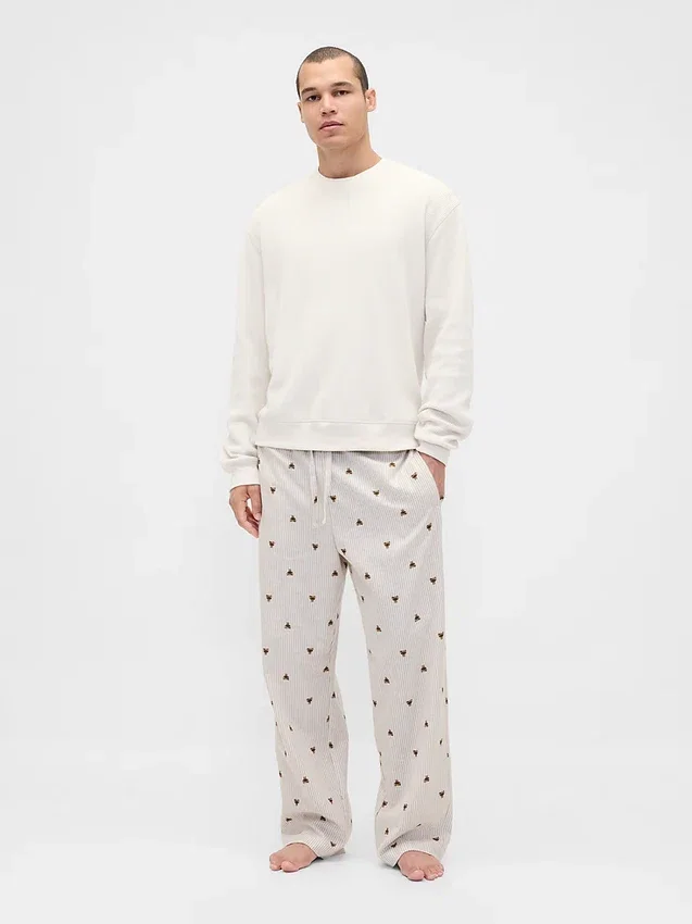Zachtst mogelijke flanellen pyjamabroek voor volwassenen in de vorm van een broek