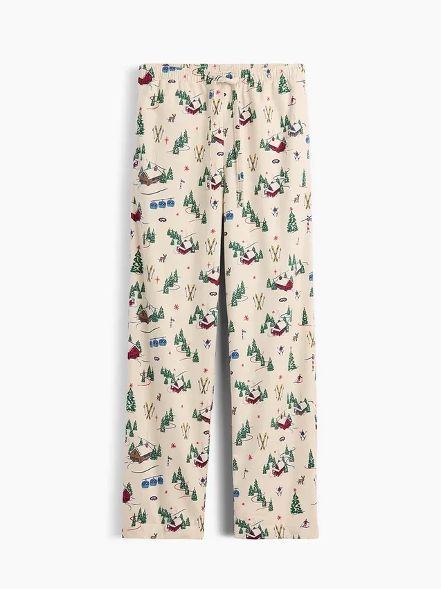 Zachtst mogelijke flanellen pyjamabroek voor volwassenen in de vorm van een broek