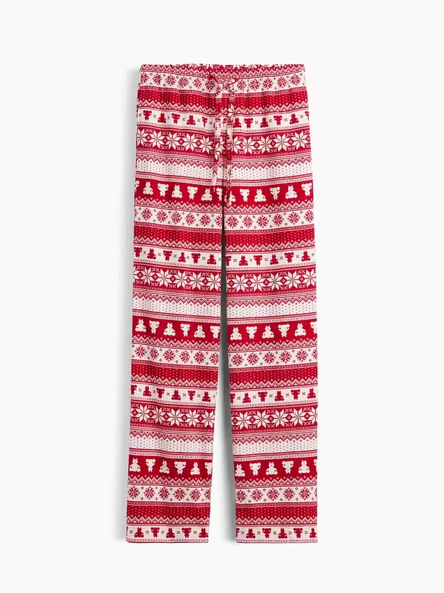 Zachtst mogelijke flanellen pyjamabroek voor volwassenen in de vorm van een broek