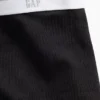 Zachtste biologische stretchkatoenen shorty met logo