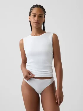 Zachtste biologische stretchkatoenen string (3-pack)
