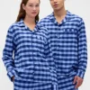 Zachtste flanellen pyjamashirt voor volwassenen