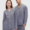 Zachtste flanellen pyjamashirt voor volwassenen