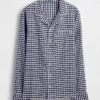 Zachtste flanellen pyjamashirt voor volwassenen