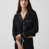 Zachtste modaal cropped pyjamatop