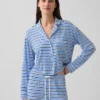 Zachtste modaal cropped pyjamatop