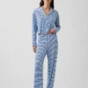 Zachtste modaal cropped pyjamatop