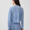 Zachtste modaal cropped pyjamatop