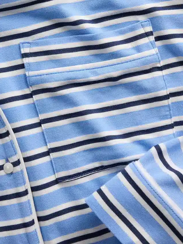 Zachtste modaal cropped pyjamatop