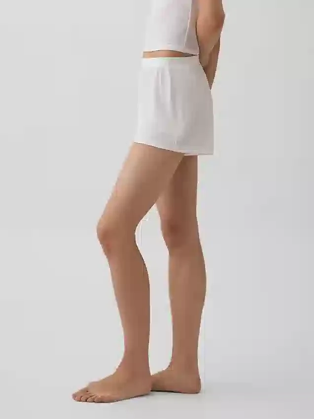 Zachtste modal rib korte broeken voor pyjama's