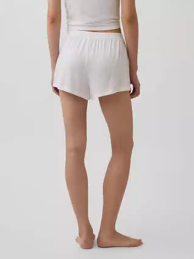 Zachtste modal rib korte broeken voor pyjama's