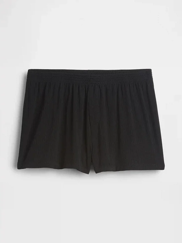 Zachtste modal rib korte broeken voor pyjama's