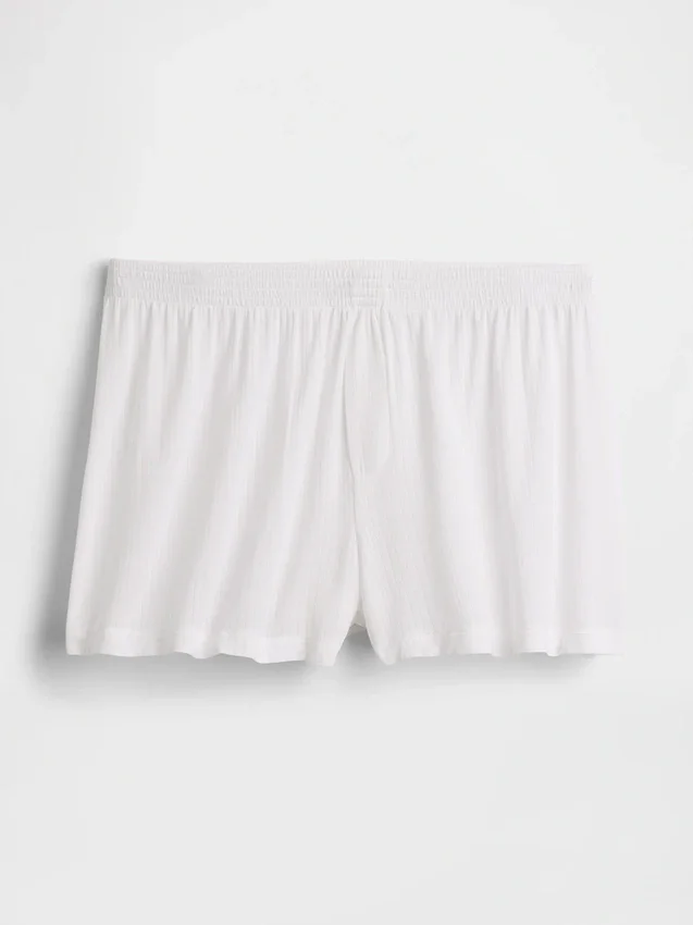 Zachtste modal rib korte broeken voor pyjama's