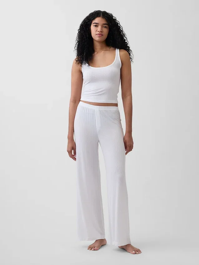 Zachtste pyjama-broek van modal rib