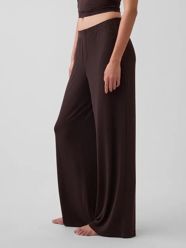 Zachtste pyjama-broek van modal rib