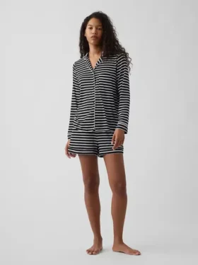 Zachtste pyjama-korte broek van modal