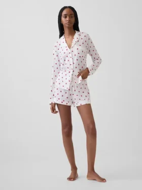 Zachtste pyjama-korte broek van modal