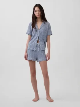 Zachtste pyjama-korte broek van modal