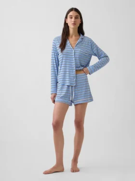 Zachtste pyjama-korte broek van modal