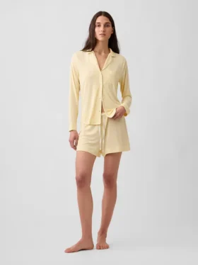 Zachtste pyjama-korte broek van modal
