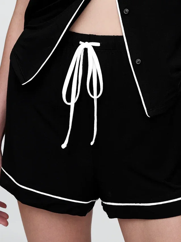 Zachtste pyjama-korte broek van modal