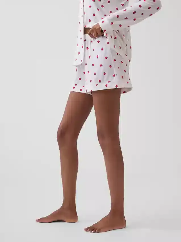 Zachtste pyjama-korte broek van modal