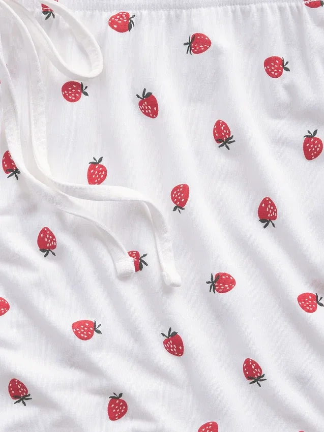 Zachtste pyjama-korte broek van modal