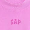 Zwaar French Terry oversized sweatshirt met staande kraag