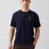 Zwaar, relaxed T-shirt met print