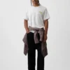 Zwaar, relaxed T-shirt met print