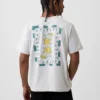 Zwaar, relaxed T-shirt met print