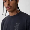 Zwaar, relaxed T-shirt met print