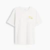 Zwaar, relaxed T-shirt met print