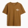 Zwaar, relaxed T-shirt met print
