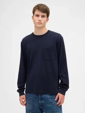 Zwaar, ruimvallend T-shirt